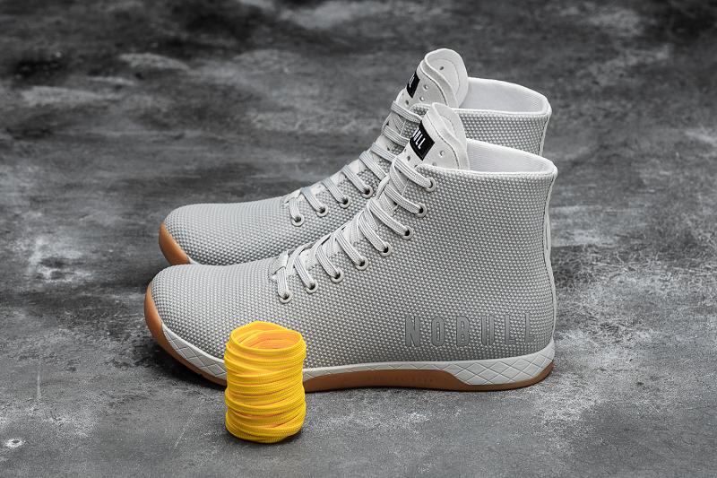 Dark / Grey Nobull High-Top Arctic Gum Men's Trainers | CA I1420L